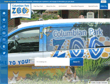 Tablet Screenshot of columbianparkzoo.org